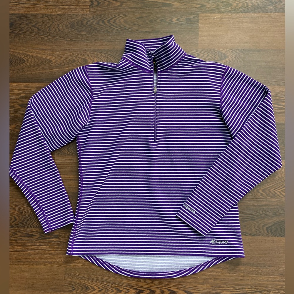 2000s Eastern Mountain Sports Thermal Quarter-Zip Pullover